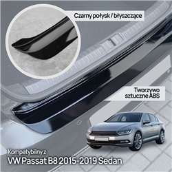 Rear bumper trim for Volkswagen VW Passat Sedan VIII (B8 | 3G) 4D PRE-FL 20