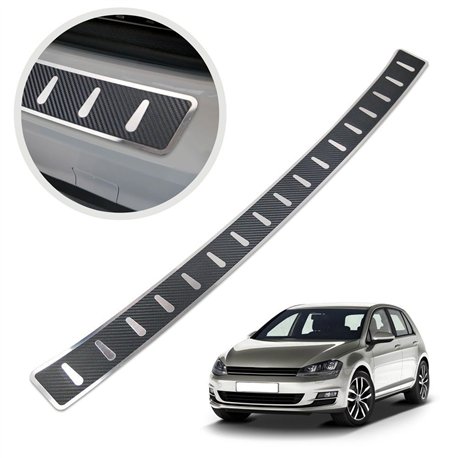 Rear bumper trim for Volkswagen VW Golf Hatchback VII (AU) 5D 2012-2019 | B