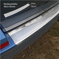 Rear bumper trim for Volkswagen VW Transporter (T6) 2015-2019 | Chrome Stai