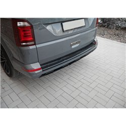 Rear bumper trim for Volkswagen VW Multivan (T6) 2015-2019 | Black ABS