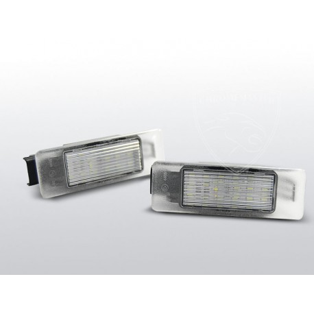 Podświetlenie rejestracji LED Citroen DS3