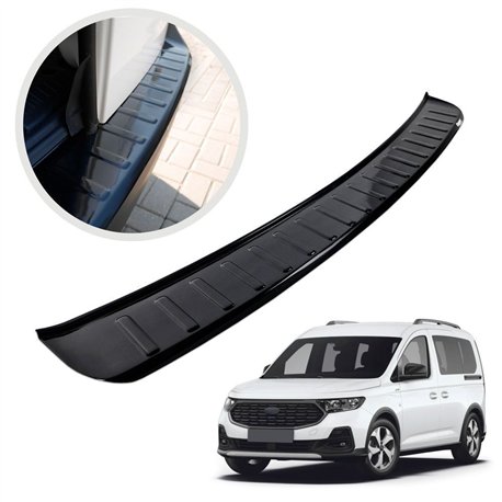 Rear bumper trim for Ford Tourneo Connect III (Mk3 | V761) 2022- Black ABS