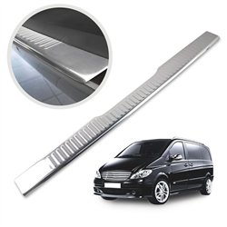 Listwa tylnego zderzaka Mercedes Vito (W639) 2003-2014 Stal nier