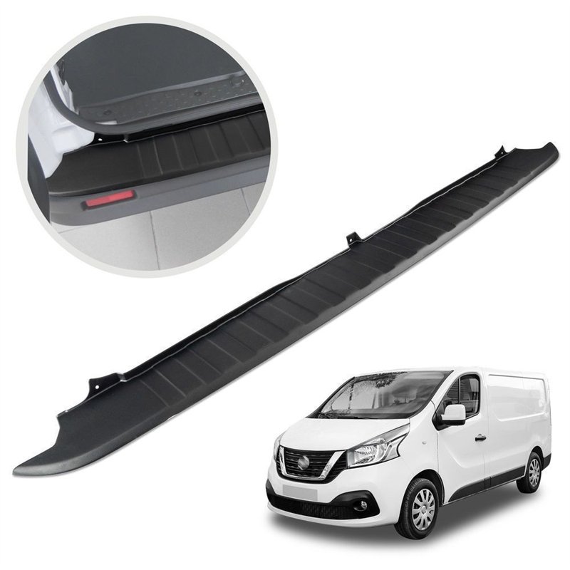 Rear bumper trim for Nissan NV300 I (X82) 2016-2021 | Black ABS