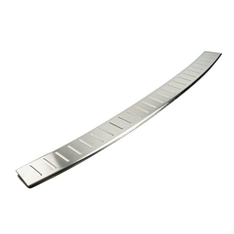 Rear bumper trim for Volkswagen VW Golf Hatchback VIII (CD) 5D 2019- | Silv