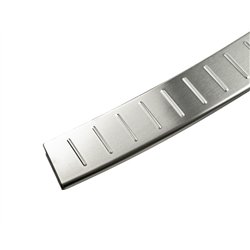 Rear bumper trim for Volkswagen VW Golf Hatchback VIII (CD) 5D 2019- | Silv