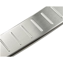 Rear bumper trim for Volkswagen VW Golf Hatchback VIII (CD) 5D 2019- | Silv