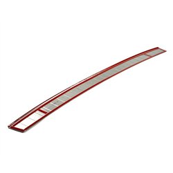 Rear bumper trim for Volkswagen VW Golf Hatchback VIII (CD) 5D 2019- | Silv