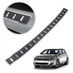 Rear bumper trim for Volkswagen VW e-Golf Hatchback I (AU) 5D 2014-2020 | B