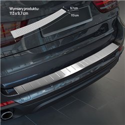 Listwa tylnego zderzaka BMW X5 (F15) M-Pack 2013-2018 | Stal nie