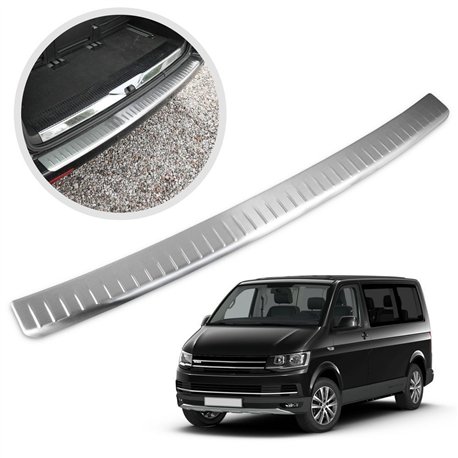 Listwa tylnego zderzaka Volkswagen VW Transporter (T6) 2015-2019 Srebr