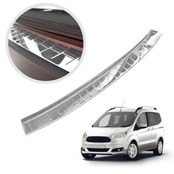 Rear bumper trim for Ford Tourneo Courier I (B460) 2014-2023 | Chrome Stain