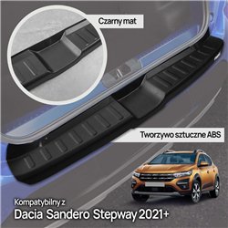 Rear bumper trim for Dacia Sandero Hatchback III (DJF/BJI) Stepway 2021- |