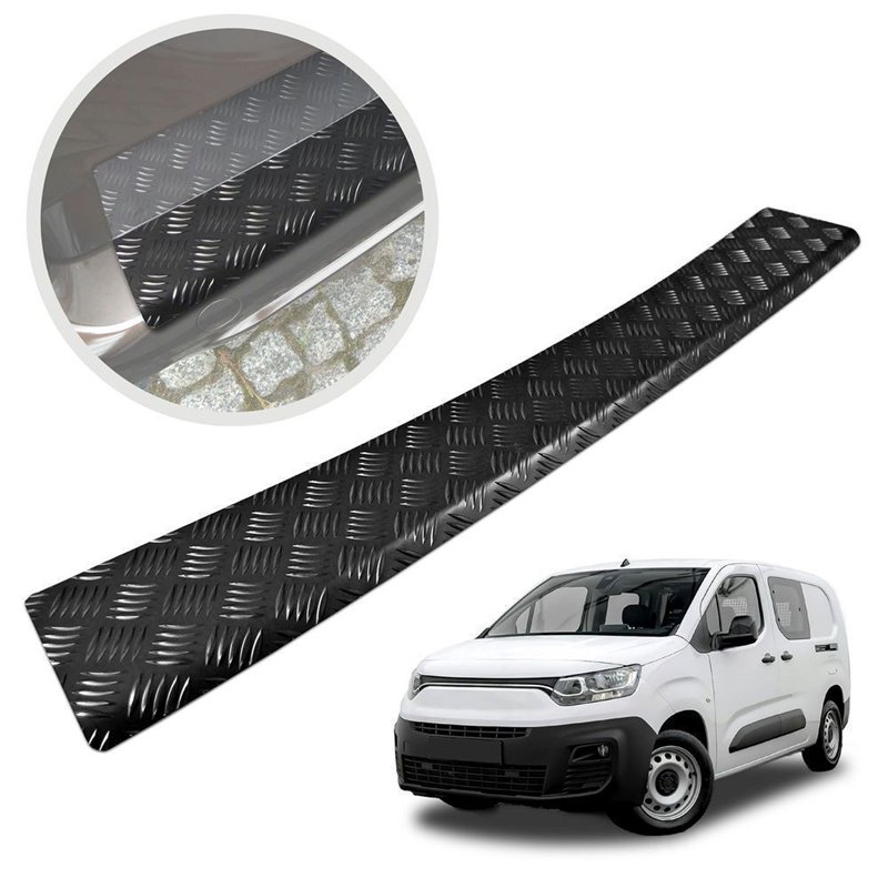 Listwa tylnego zderzaka do Fiat Doblo III 2022- | Aluminiu