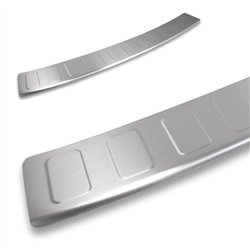 Rear bumper trim for Fiat Scudo III (507) 2022- | Silver Stainless steel