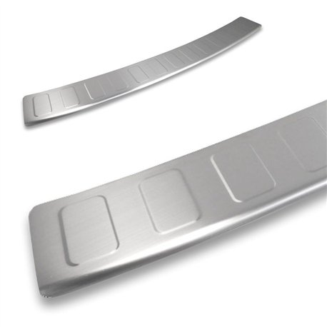 Rear bumper trim for Fiat Scudo III (507) 2022- | Silver Stainless steel