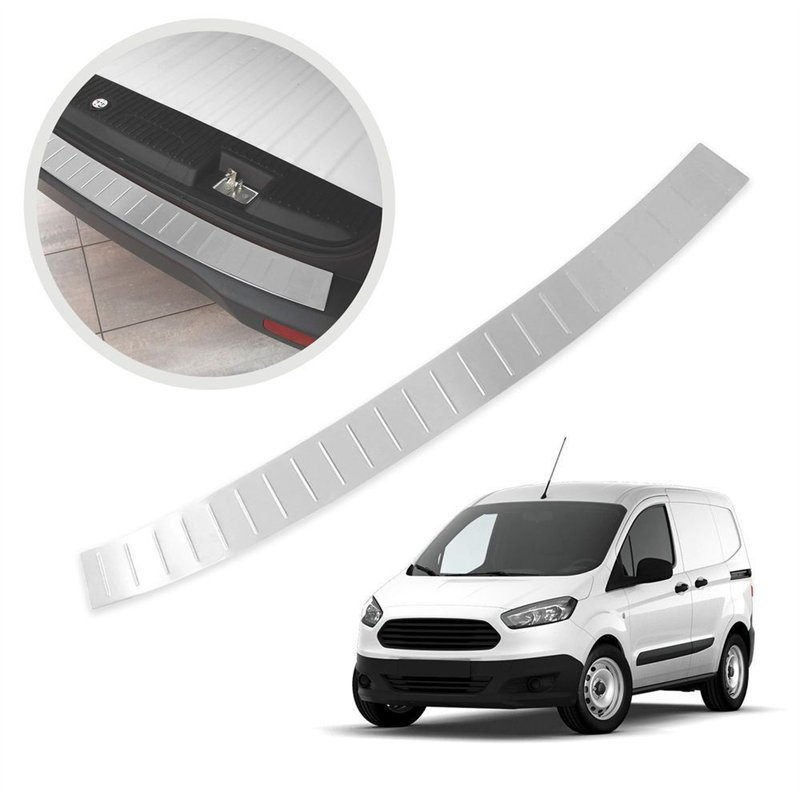 Listwa tylnego zderzaka Ford Transit Courier I (B460) 2014-2023 Srebrn