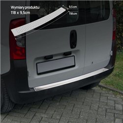 Listwa tylnego zderzaka do Peugeot Bipper I 2007-2015 Stal