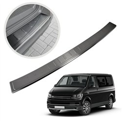 Rear bumper trim for Volkswagen VW Transporter (T6) 2015-2019 | Black Stain