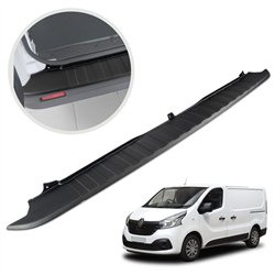 Rear bumper trim for Renault Trafic III (FG/JG) 2014- | Black ABS