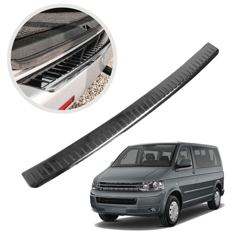 Listwa tylnego zderzaka Volkswagen VW Transporter (T5) 2003-2015 Czarn