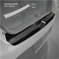 Rear bumper trim for Renault Clio Hatchback IV (BH | X98) 5D 2012-2020 Blac