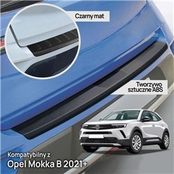 Listwa tylnego zderzaka do Opel Mokka B (U) 2021- | Czarny ABS
