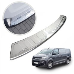 Rear bumper trim for Opel Vivaro C (K0) (L3 | L) 2019- Chrome Stainless ste