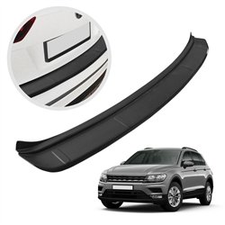 Rear bumper trim for Volkswagen VW Tiguan II (AD1/BW) 2016-2024 | Black ABS