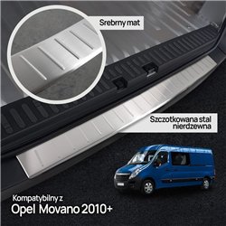 Listwa tylnego zderzaka do Opel Movano B 2011-2021 | Stal nie
