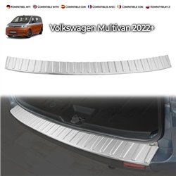 Rear bumper trim for Volkswagen VW California (T7) 2021- | Chrome Stainless