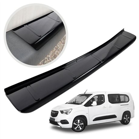 Listwa tylnego zderzaka do Opel Combo E (K9) 2018- | Czarny ABS