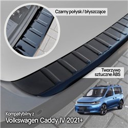 Listwa tylnego zderzaka do Volkswagen VW Caddy 2020- ABS