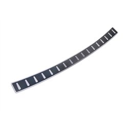 Rear bumper trim for Renault Duster I (HS) 2010-2017 | Black Stainless stee