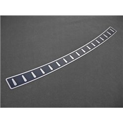 Rear bumper trim for Renault Duster I (HS) 2010-2017 | Black Stainless stee