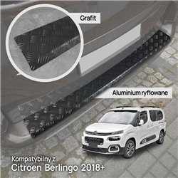 Listwa tylnego zderzaka do Citroen Berlingo III 2018- | Alumini