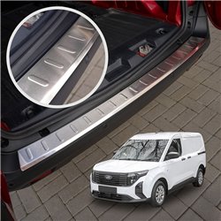Rear bumper trim for Ford Transit Courier II (V769) 2023- | Silver Stainles