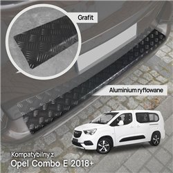 Listwa tylnego zderzaka do Opel Combo E (K9) 2018- | Aluminium