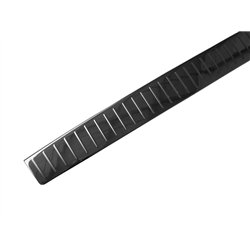 Rear bumper trim for Peugeot 3008 II (P84) 2016-2023 | Black chrome Stainle