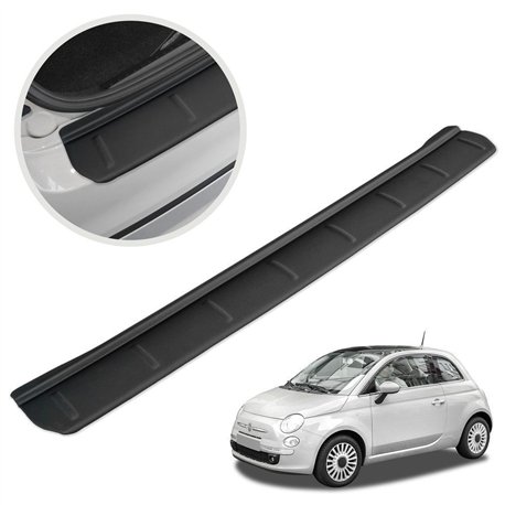 Listwa tylnego zderzaka do Fiat 500 Hatchback I 3D 2007- | ABS