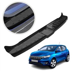 Rear bumper trim for Dacia Sandero Hatchback III (DJF/BJI) 2021- | Black AB
