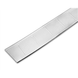 Rear bumper trim for KIA Sportage V (NQ5) 2022- | Silver Stainless steel