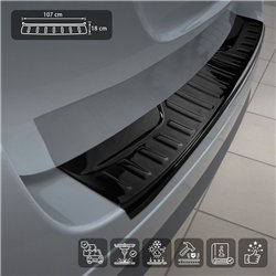 Rear bumper trim for Dacia Logan MCV Station Wagon II (SD | L52/K52) 2013-2