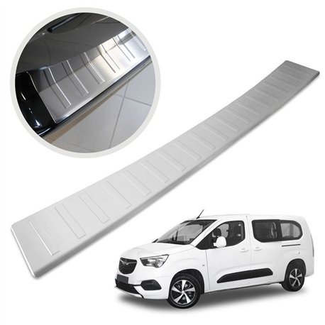 Listwa tylnego zderzaka do Opel Combo E 2018- | Stal nierdzewn