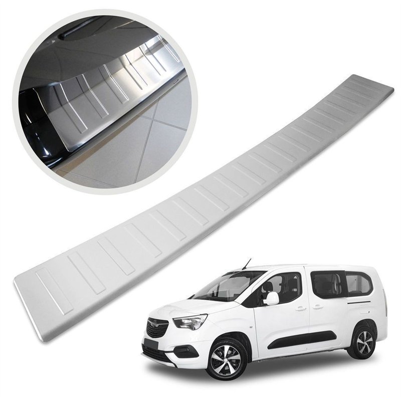 Listwa tylnego zderzaka do Opel Combo E 2018- | Stal nierdzewn