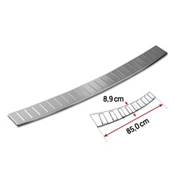 Rear bumper trim for Skoda Octavia Liftback III (5E) 2013-2019 | Silver Sta