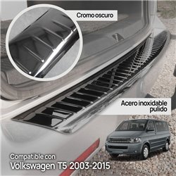 Listwa tylnego zderzaka Volkswagen VW Caravelle (T5) 2003-2015 Czarny