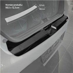 Rear bumper trim for Renault Clio Hatchback V (RJA/BJA | BF/B7) 5D 2019- Bl