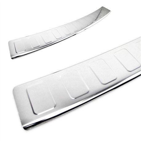 Rear bumper trim for Fiat Scudo III (507) 2022- | Chrome Stainless steel