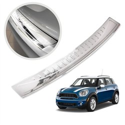 Rear bumper trim for MINI Countryman (R60) 2010-2016 | Chrome Stainless ste